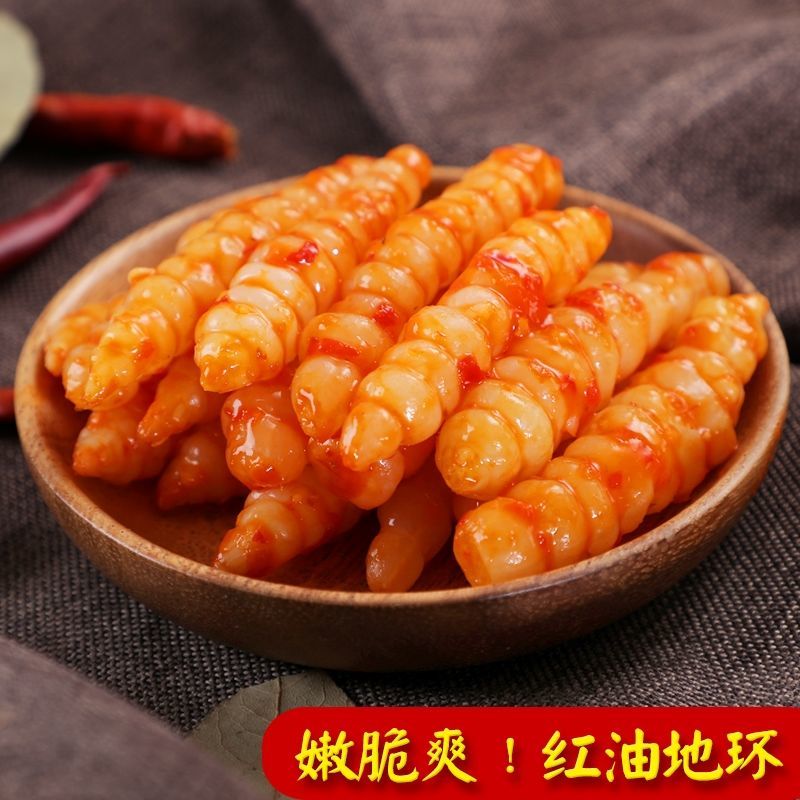红油地环甘露宝塔螺丝菜地龙下饭菜酸甜香辣宝塔泡菜农家自制