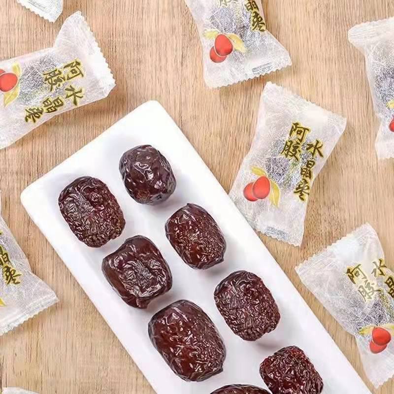 正宗东阿阿胶枣无核独立包装零食喜糖煮粥煲汤阿胶枣包邮