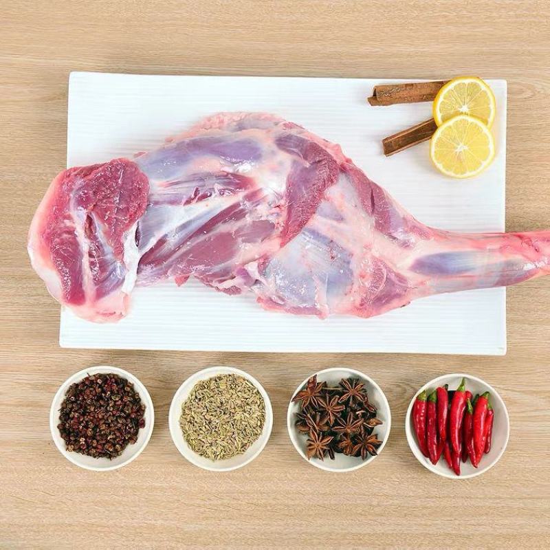 新鲜羊腿4斤羊前腿烧烤羊腿去骨羊腿羊后腿生羊肉批发包邮