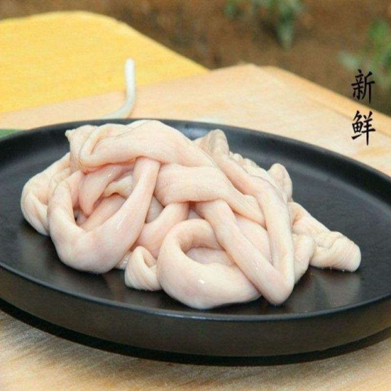 新鲜羊肠生羊肠羊杂羊肠小肠无油少油生羊肥肠羊下水羊羊肚羊