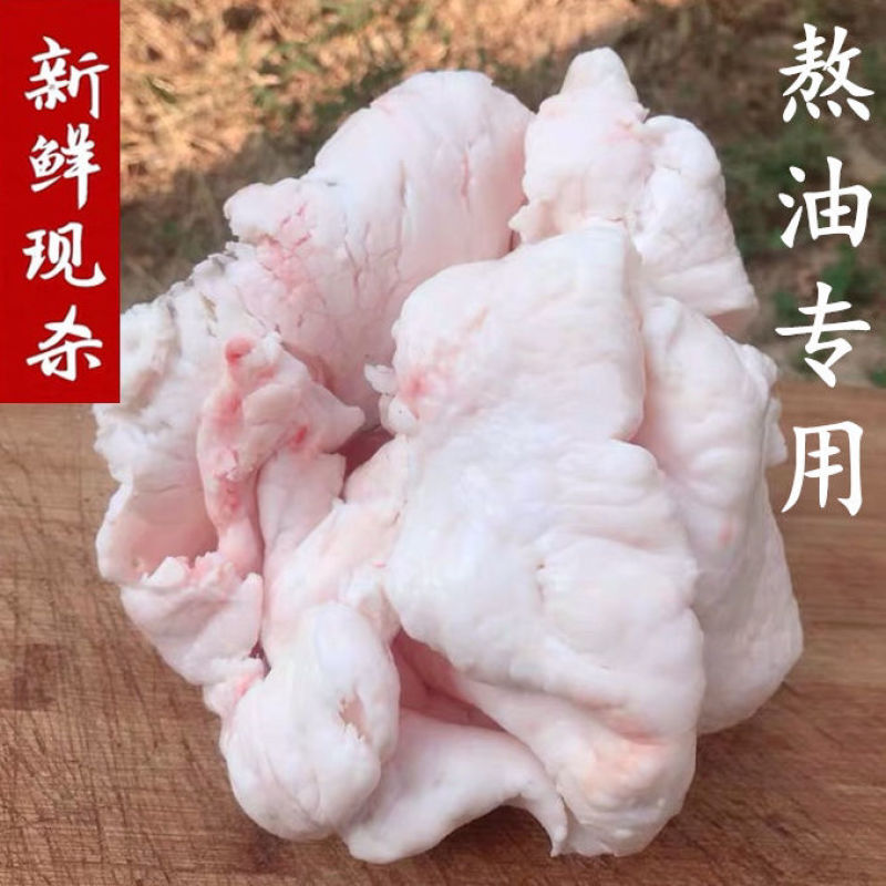 (当天现杀)羊板油羊尾油羊腰油新鲜生羊油烧烤熬辣椒油火锅
