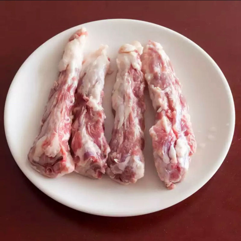 鲜羊尾巴新鲜现宰多肉羊尾骨清真羊尾尖羊尾巴包邮