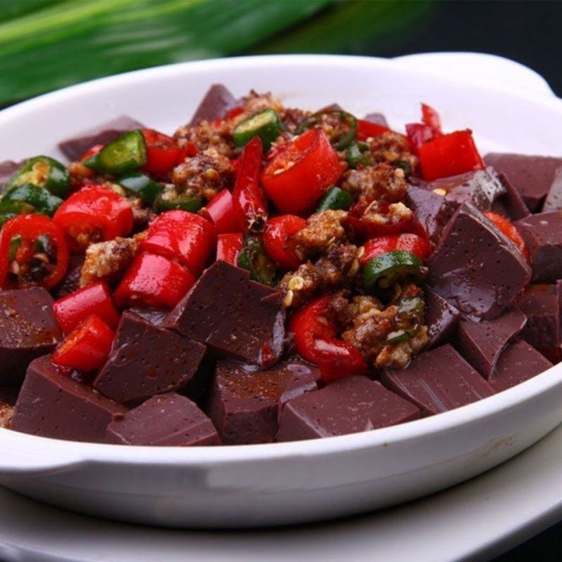 产地直荣冉羊血包邮羊杂汤羊肉汤麻辣烫火锅食材新鲜盒装