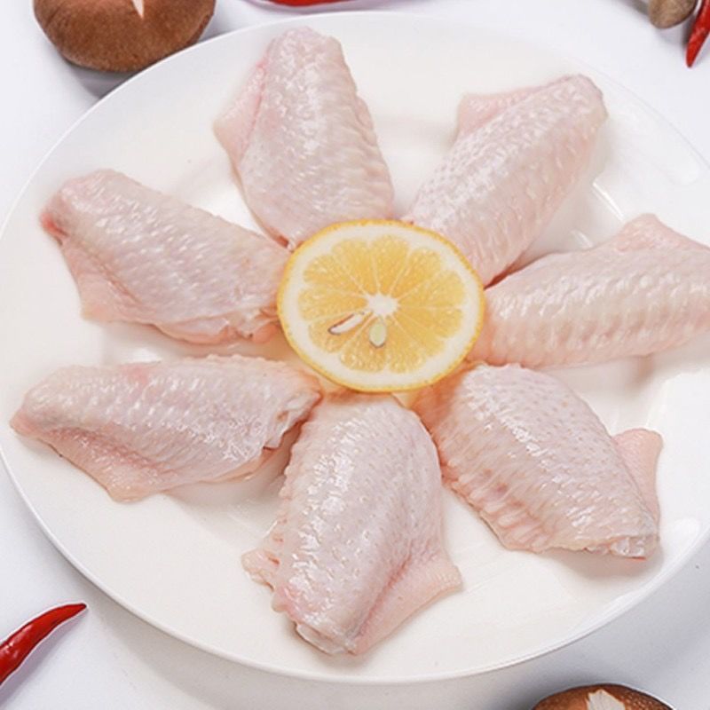【特价】鸡翅中批发散养活杀鲜冻鸡中翅可乐鸡翅烧烤自助食堂