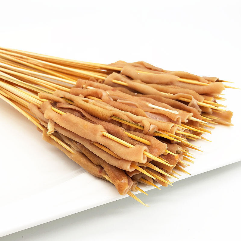 铁板鸭肠小串批发火锅烧烤食材网红串串香冻鸭肠串商用试吃装