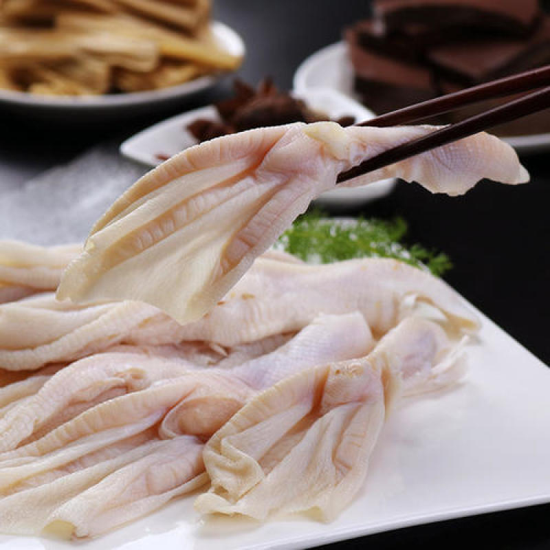 六和L号大鸭掌带冰20斤整箱生鸭掌带骨鸭脚鸭爪批发包邮