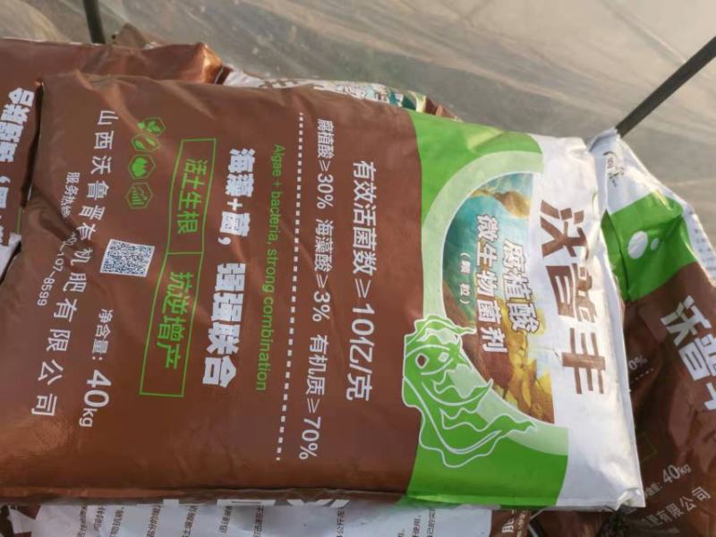 微生物菌剂有机肥复合抗重茬蔬菜农用种菜肥有益改良土壤三元