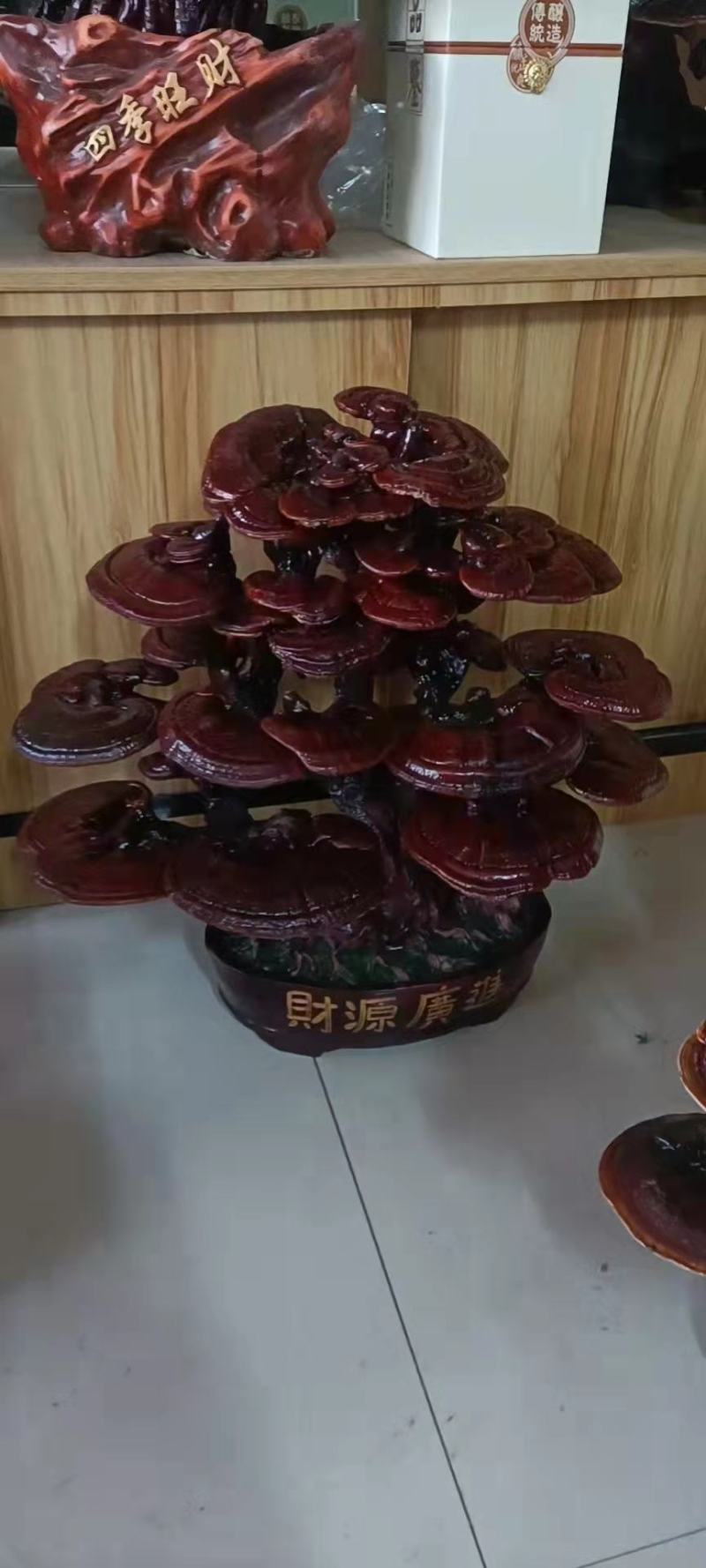 灵芝盆景，祥瑞盆景，居家摆放，商务送礼，开业送礼