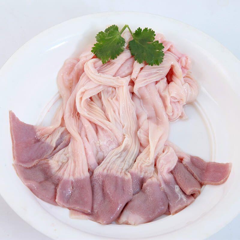 新鲜鸭食带生鲜鸭食管鸭菌把火锅卤味食材2斤4斤鸭腺胃鸭板