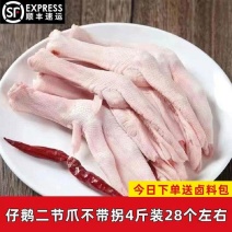 新鲜冷冻大鹅掌鹅爪农家散养大白鹅鹅爪鹅掌生鹅脚鹅肉包邮