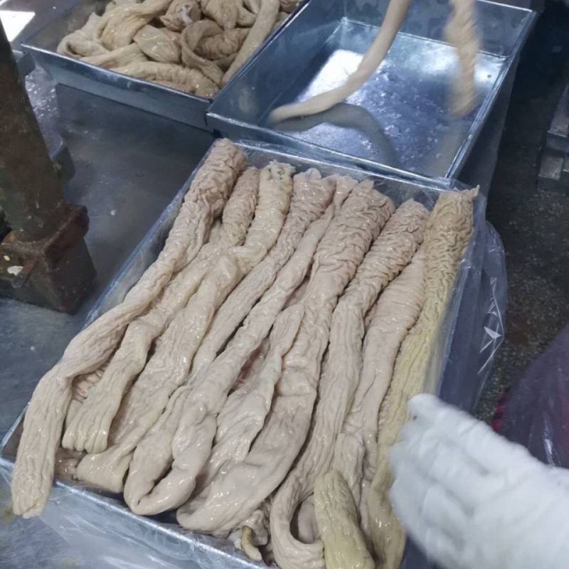 【顺丰包邮】新鲜大肠头黑土猪大肠头带冰5斤装猪大肠头