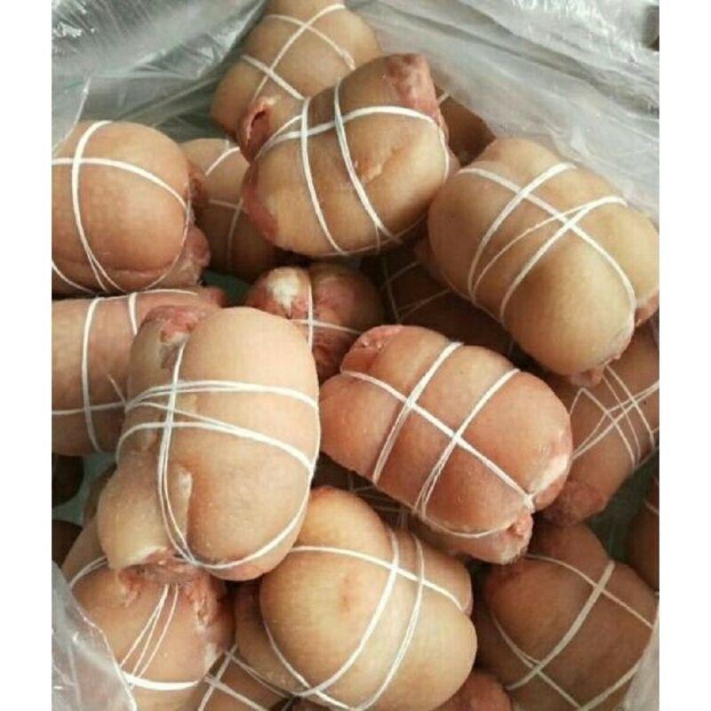 生鲜冷冻捆绑猪蹄半成品五香肘花卤菜店食材整箱20斤
