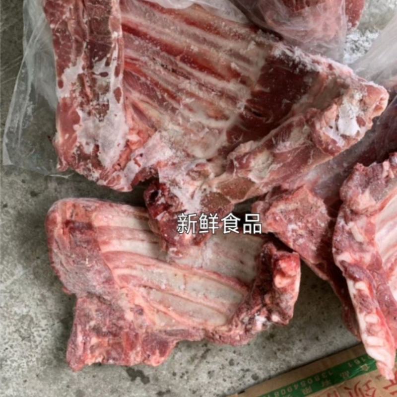 新鲜无颈前排排骨肋排小排桥头排骨19斤饭店食堂快餐食材