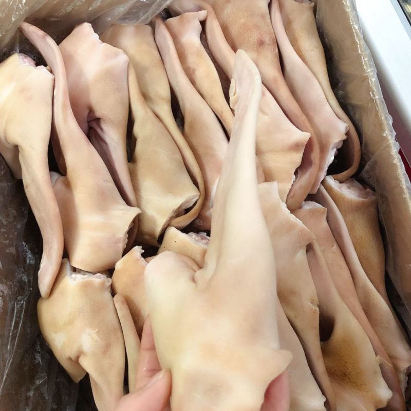 耳朵新鲜冷冻猪耳朵大根耳朵猪耳片生猪耳朵14斤20片左右