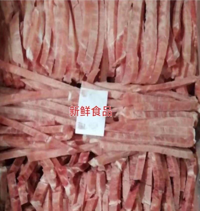 新鲜调理猪瘦肉丝瘦肉丝猪肉19斤饭店食堂快餐食材