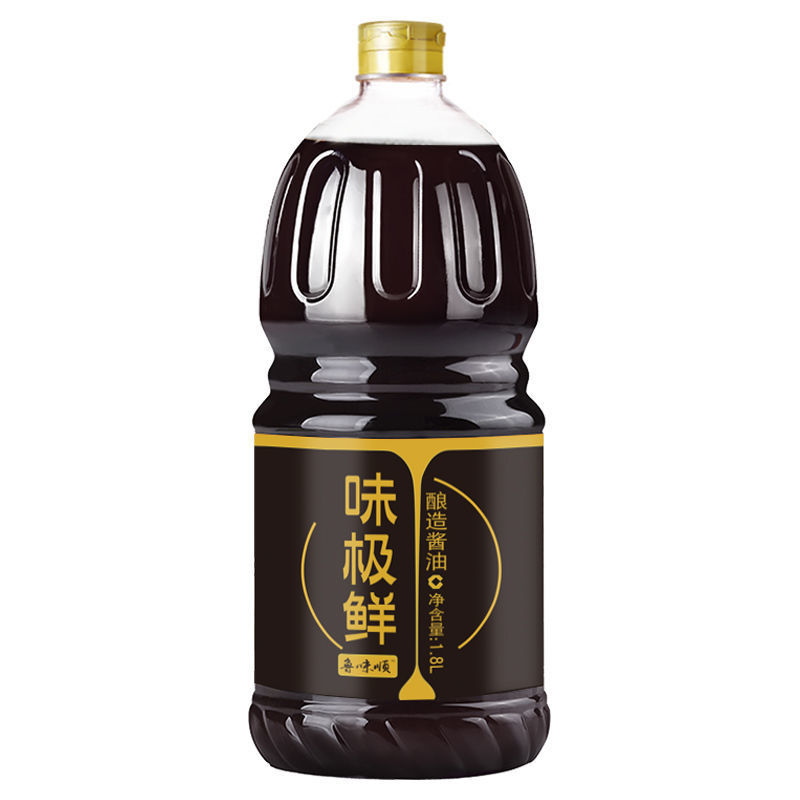 味极鲜生抽特级酱油非转基因酿造酱油家庭用炒菜凉拌提鲜包邮
