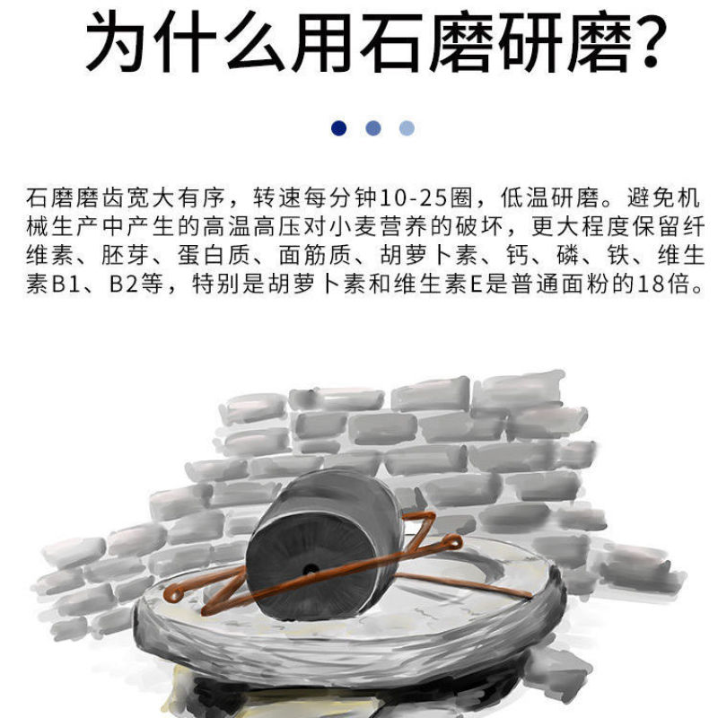 全麦面粉全麦粉含麦麸全麦面粉家用面粉面包馒头面粉粗粮
