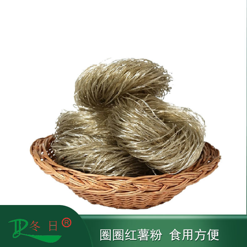 冬日牌手工红薯圈圈粉丝粉条麻辣烫串串香速食苕粉红薯粉丝