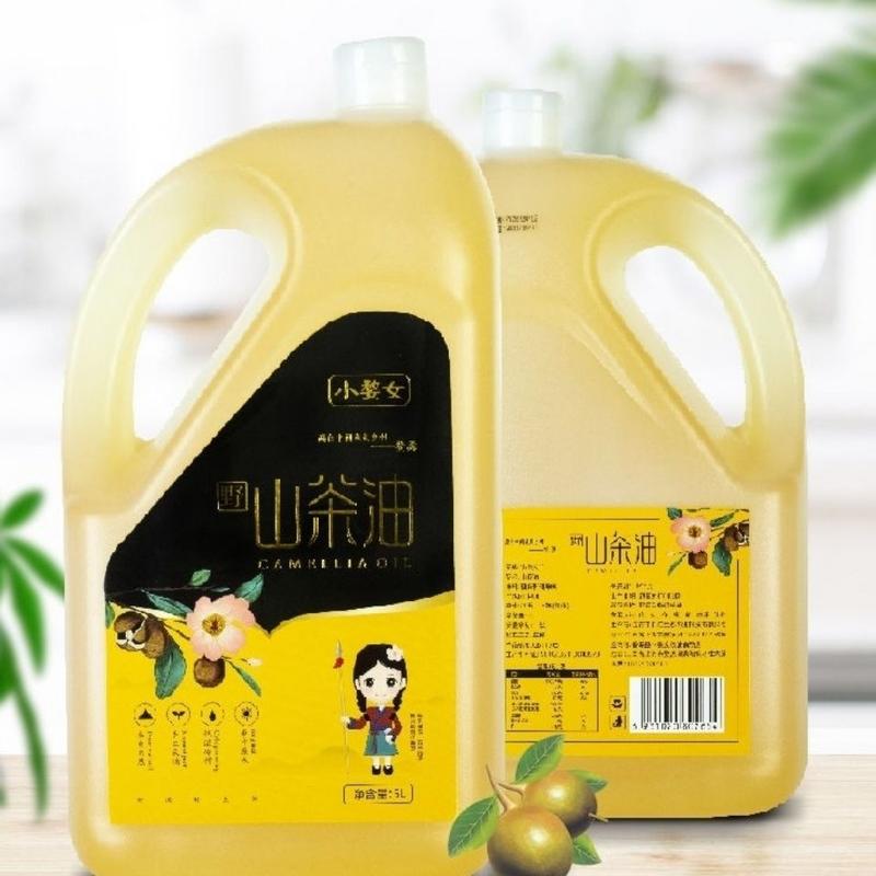 正宗山茶油5L天然茶籽油健康食用油农家压榨土茶油纯正高山