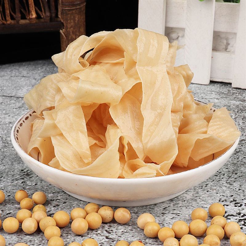 东北豆皮5斤干货手工头层油豆皮丝腐竹薄盐凉拌干豆丝家用