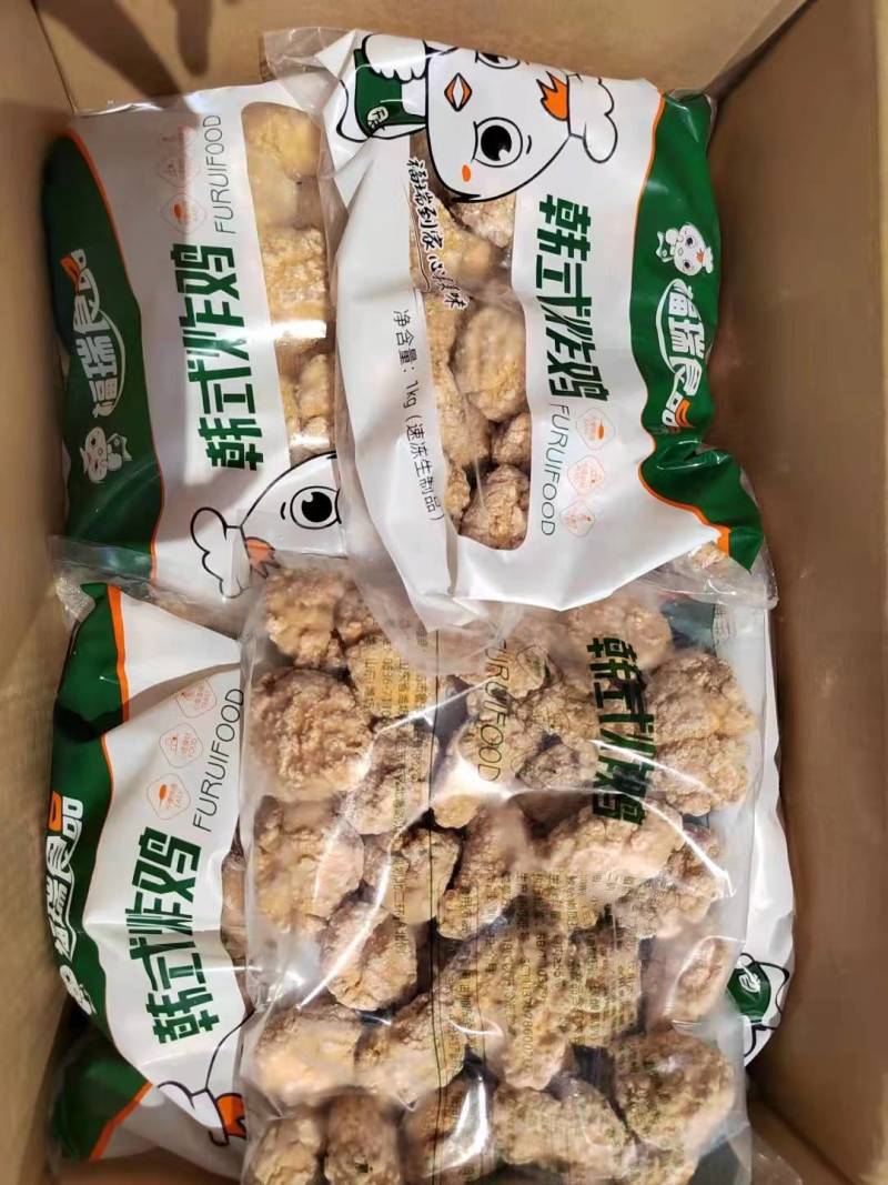 热卖】韩式炸鸡适合商超学校快餐社区平台电商直供，薄脆挂胡