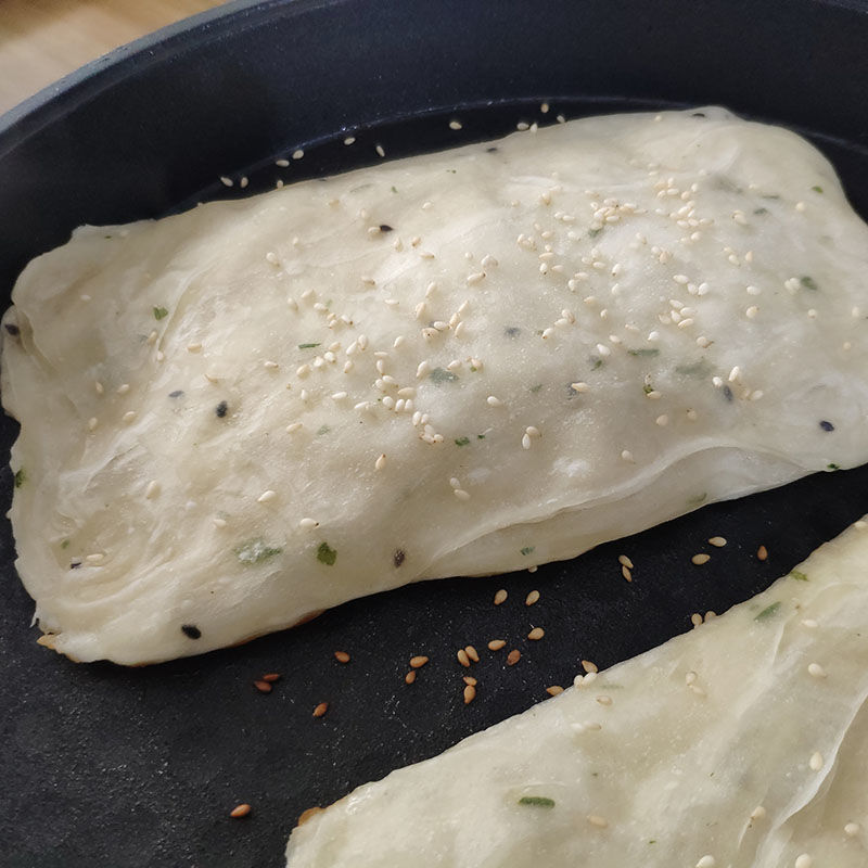 油酥烧饼淮南牛肉汤烧饼半成品饼坯早餐速食家庭装20个