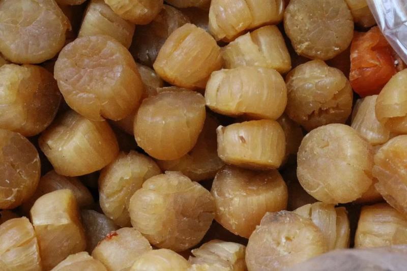 200头大连元贝瑶柱比普通干贝浓郁