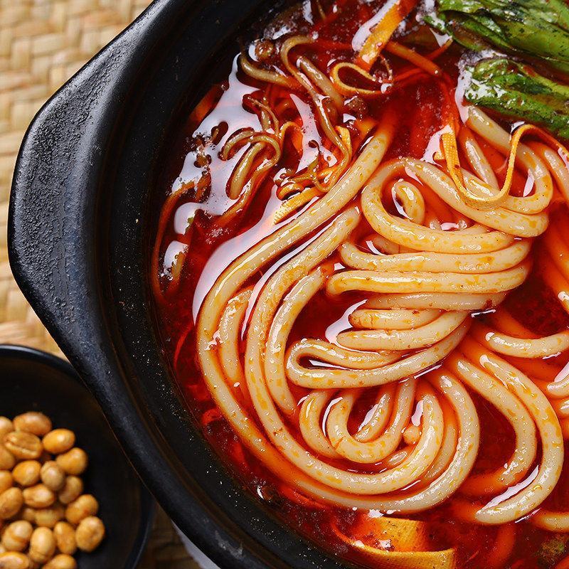 潘老疙瘩过桥米线粗面三包料香辣味牛肉味真空袋麻辣烫米线粉