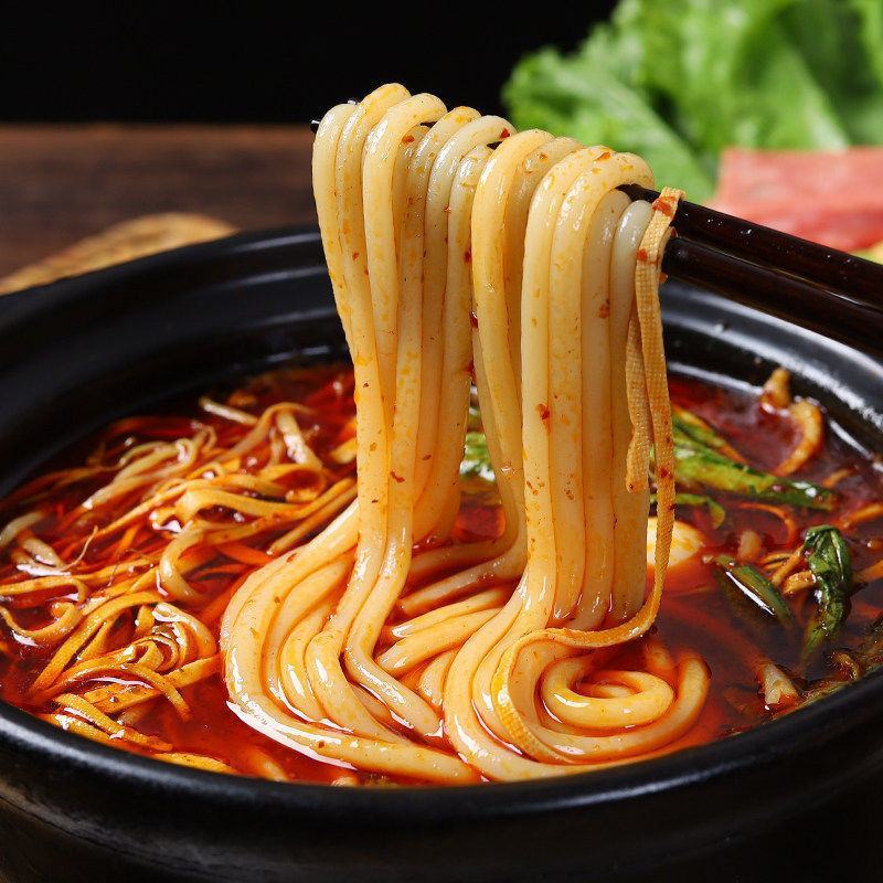 潘老疙瘩过桥米线粗面三包料香辣味牛肉味真空袋麻辣烫米线粉