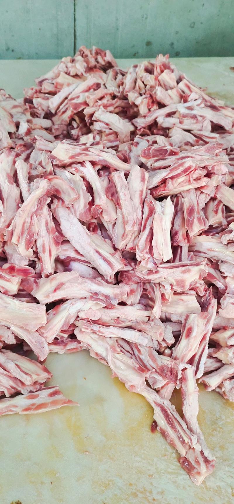 羔羊脖肉筋现货实拍含肉量高带肉羔羊肉筋