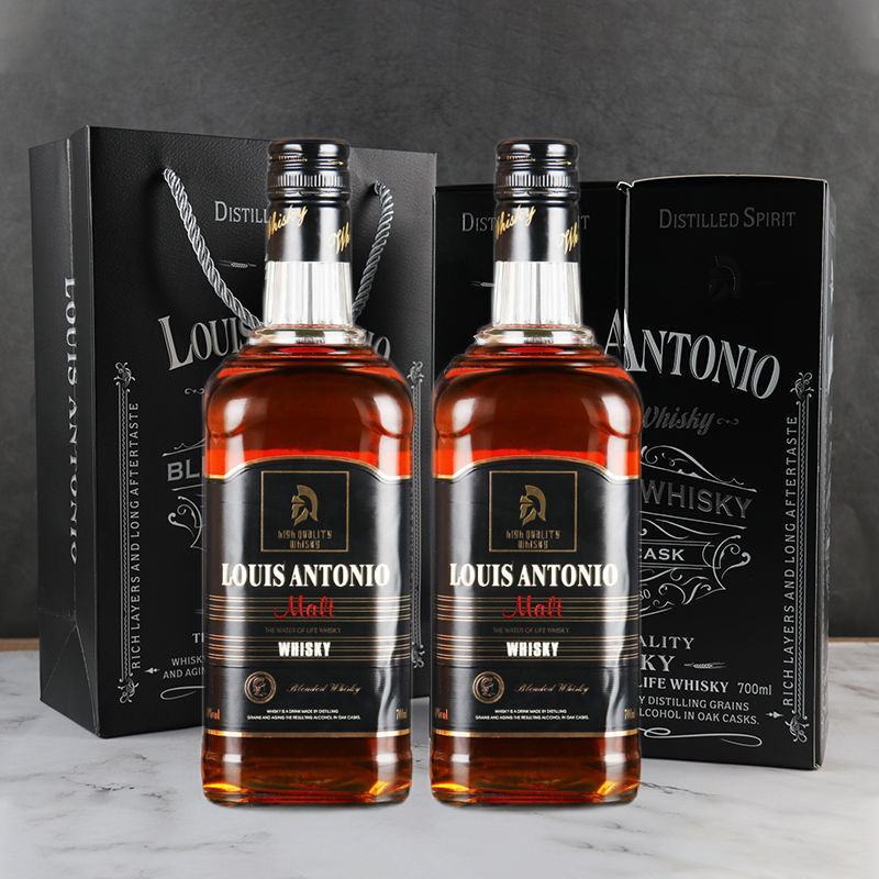 【批发包邮】正品英国洋酒威士忌赠精美礼盒可乐桶酒吧洋酒