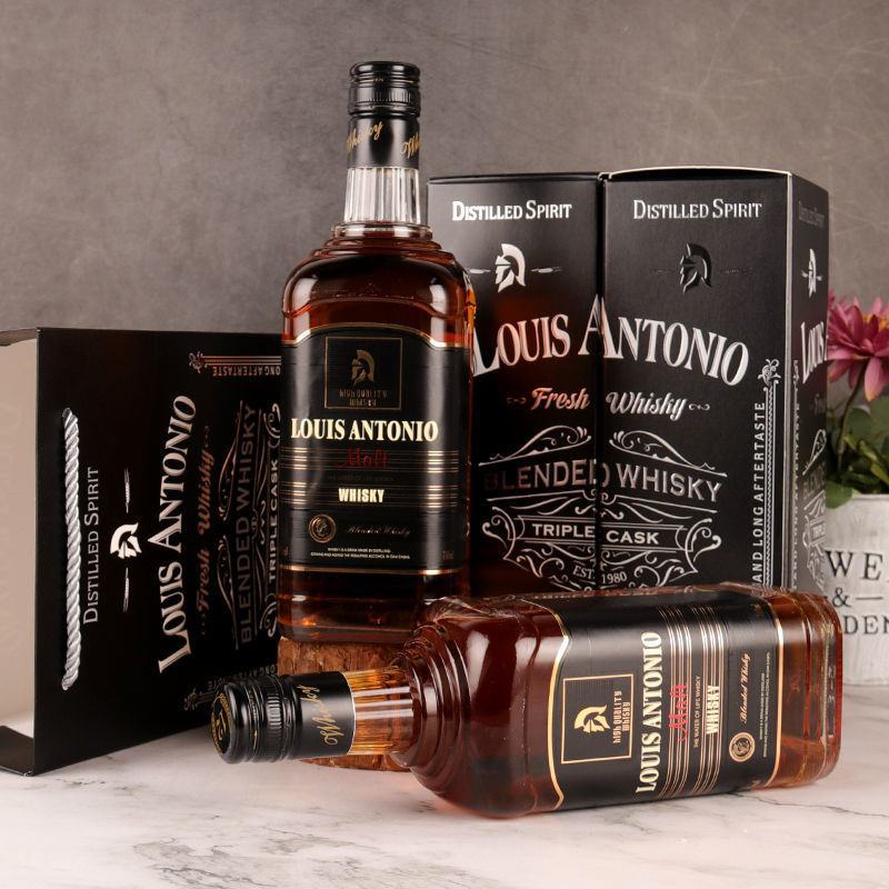 【批发包邮】正品英国洋酒威士忌赠精美礼盒可乐桶酒吧洋酒