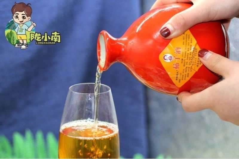 陇南正宗纯柿子酒自然发酵柿子酒甘肃成县特产果酒500ml
