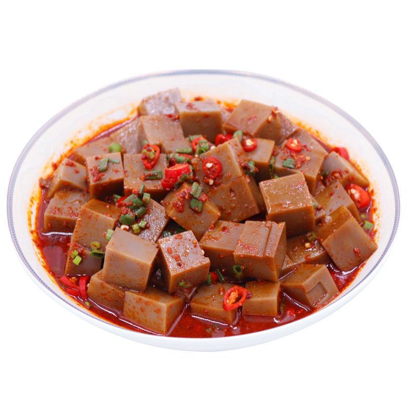 凉粉橡子凉粉即食河南卢氏特产伏牛山特产新鲜橡子凉粉包邮
