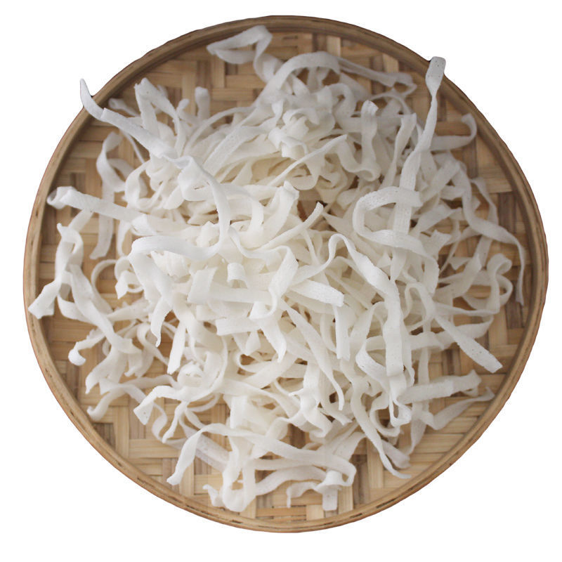 新鲜干豆丝5斤湖北特产手工豆丝农家干豆折黄陂三结豆皮豆