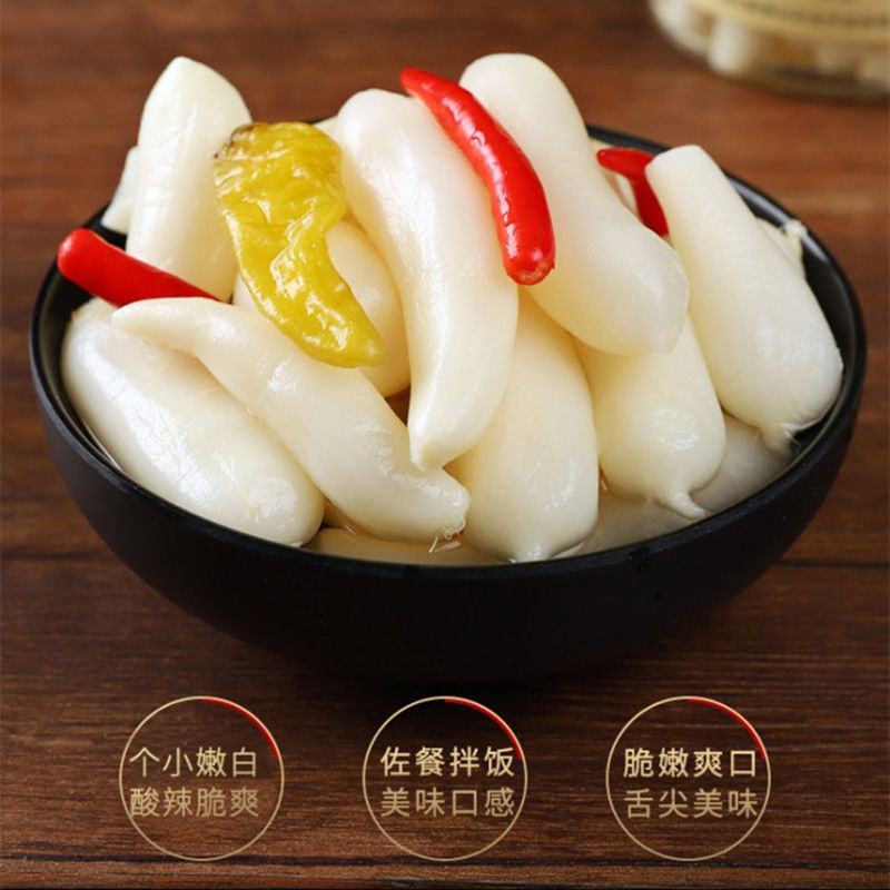 兰溪特产酸辣泡椒小萝卜瓶装袋装开胃菜腌制泡菜下饭萝卜干