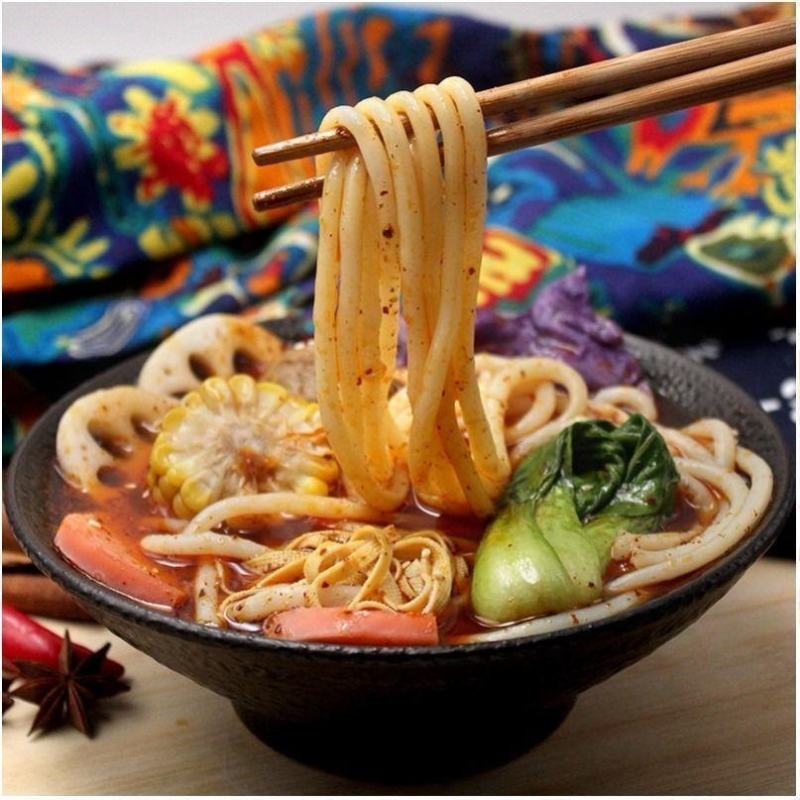 潘老疙瘩过桥米线粗面三包料香辣味牛肉味真空袋麻辣烫米线粉
