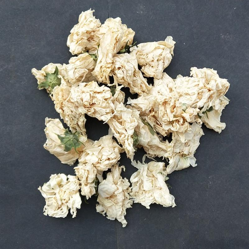 木槿花白木槿花无硫干货不满意可退换货