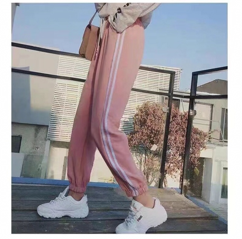 休闲棉麻裤