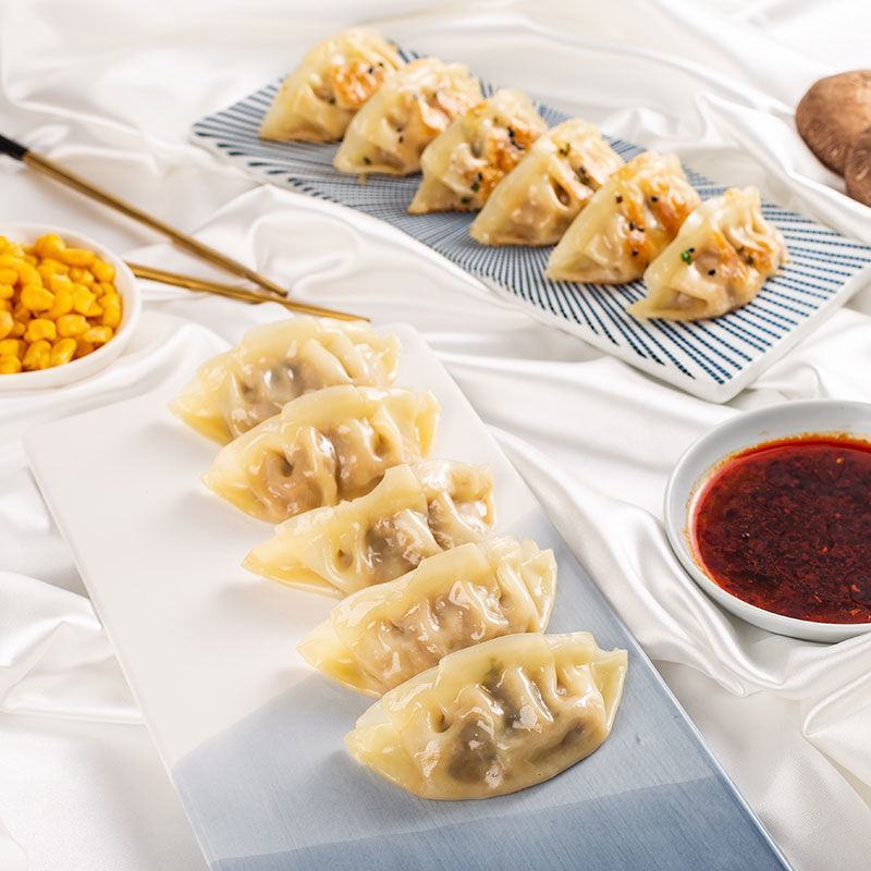 【工厂】蒸饺煎饺锅贴饺子4斤约96个蒸煎饺多口味包邮