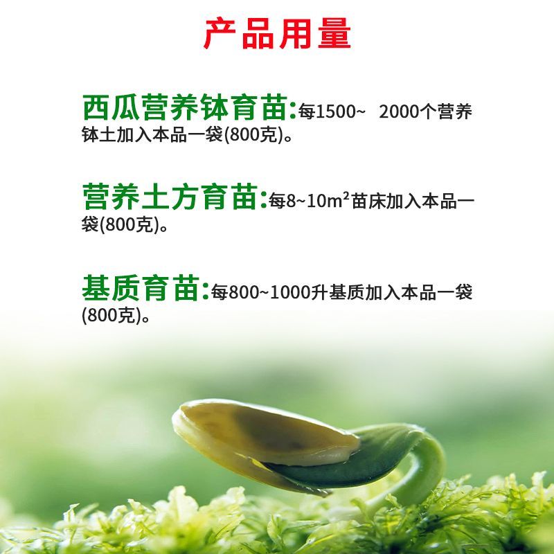 强旺育苗肥促生根茎根壮叶肥厚抗病害