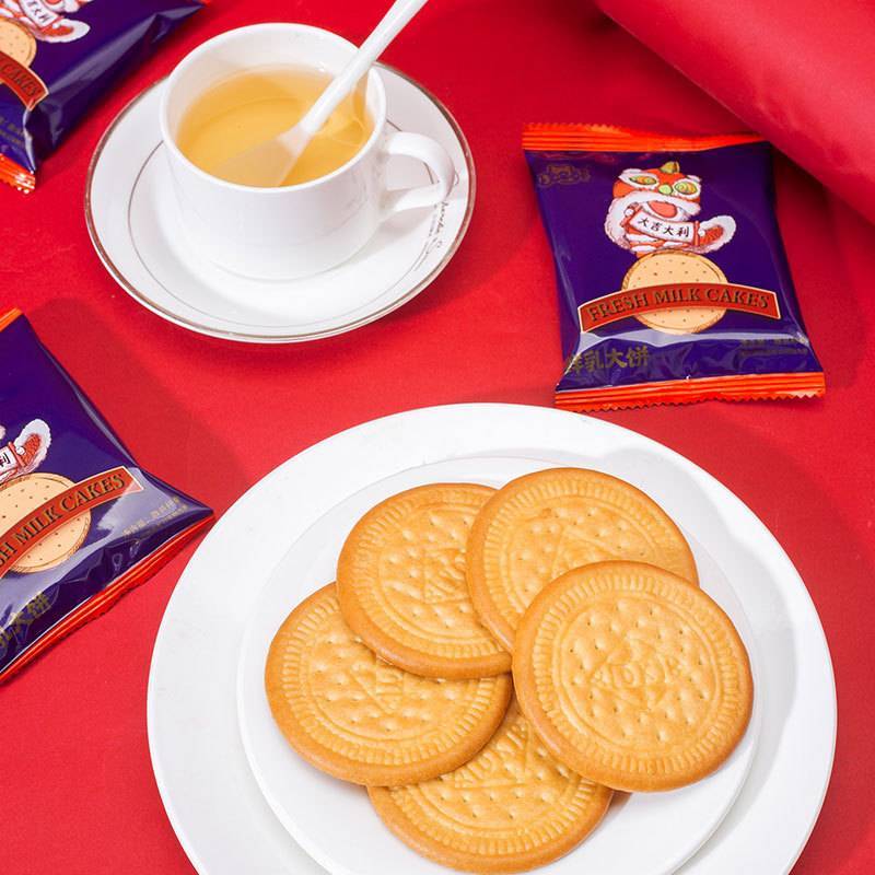 叮咚熊原鲜乳早餐饼干粗粮营养薄脆800克饼干
