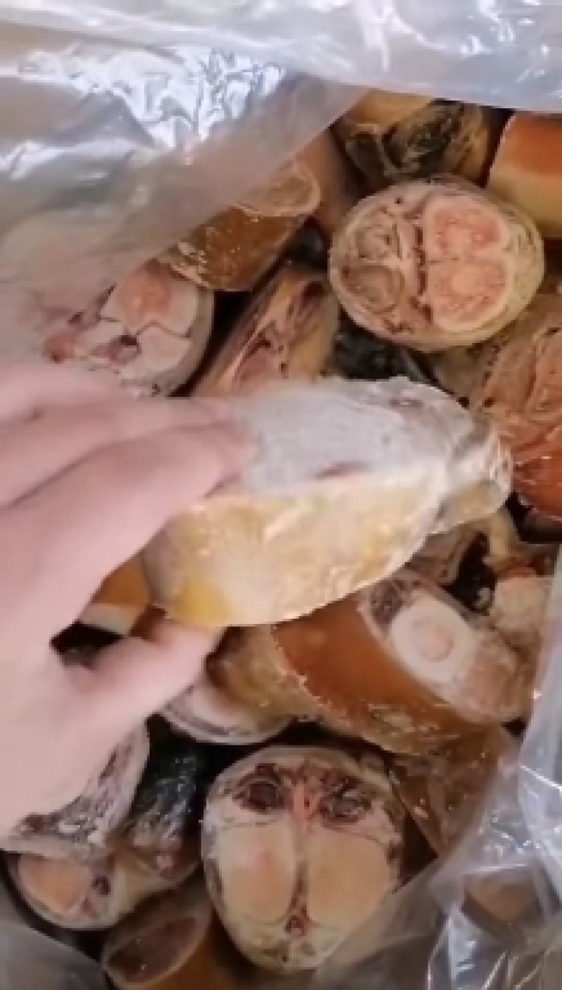 火烧毛牛蹄切块，无化学，鲜烤，满满胶原蛋白，随心定制
