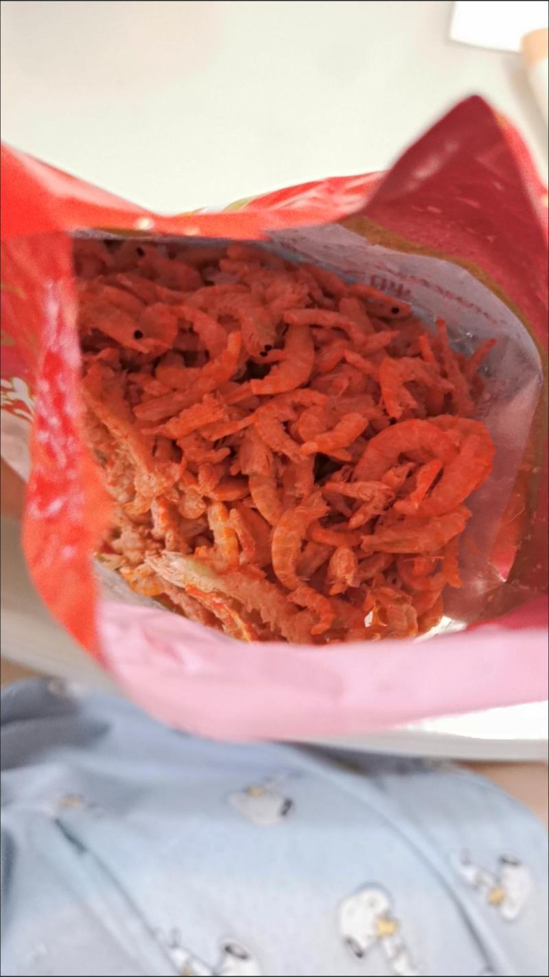 纯肉淡晒无皮磷虾虾米包邮淡干虾米虾仁小海米山东海鲜虾仁包