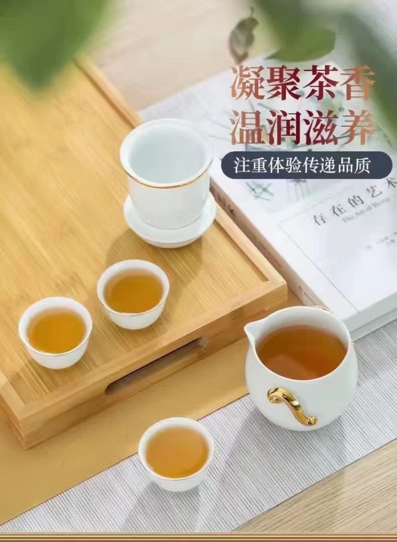 快克杯旅行茶具一壶三杯，一共三个颜色，好看大气上档次