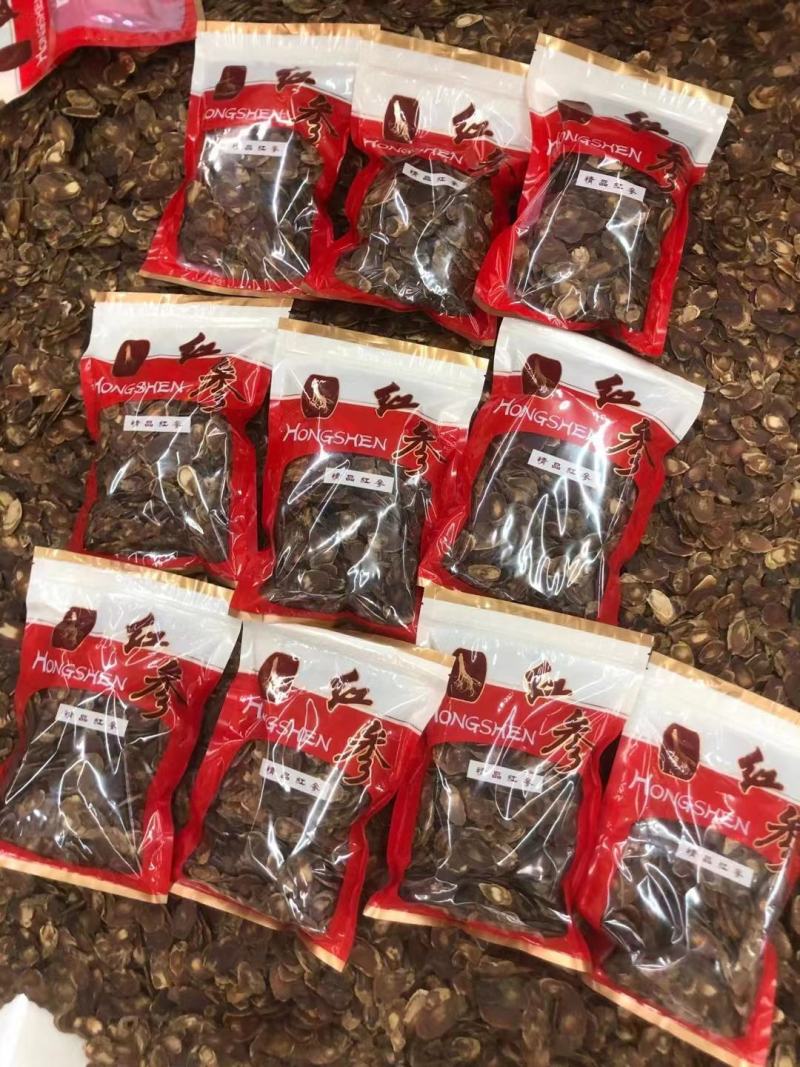 人参红参片，红参片大规格