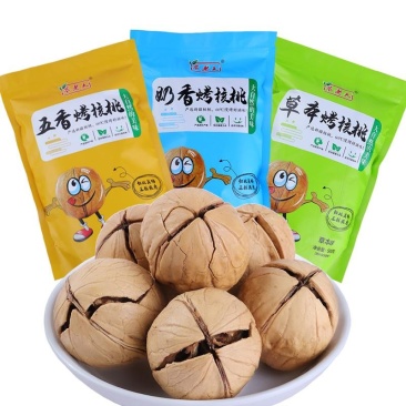 烤核桃纸皮核桃新疆185薄皮核桃厂家直发