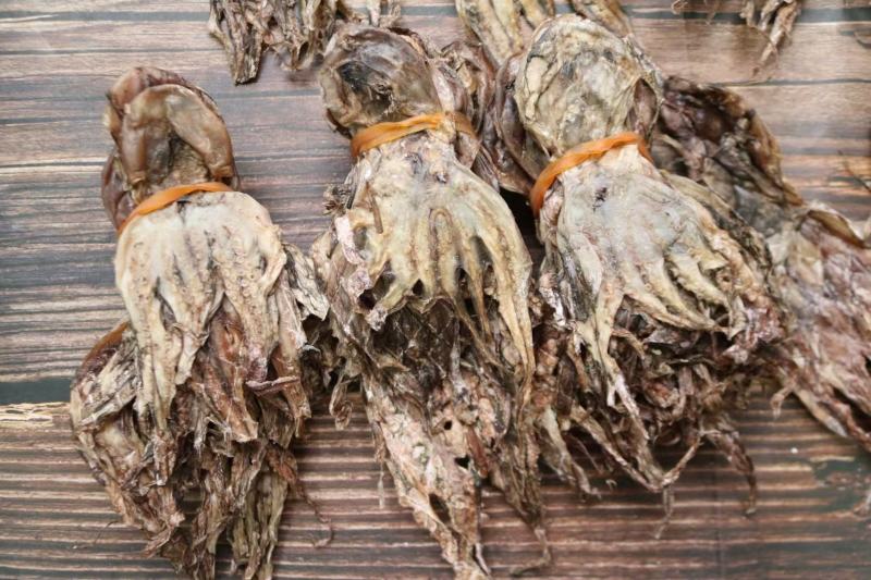 A特价扎把章鱼干这次货淡干很多可以闻到很香章鱼味不会咸干