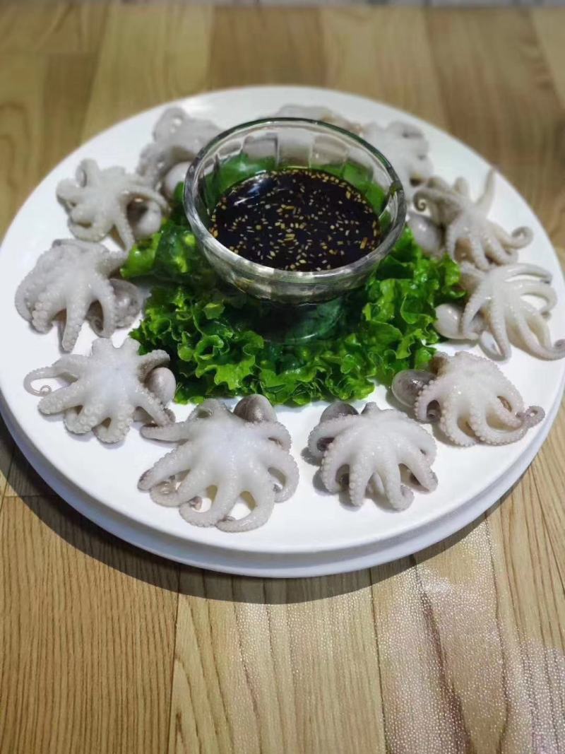 新鲜开花八爪鱼，口感鲜嫩，脆口，合适各方面市场，电商