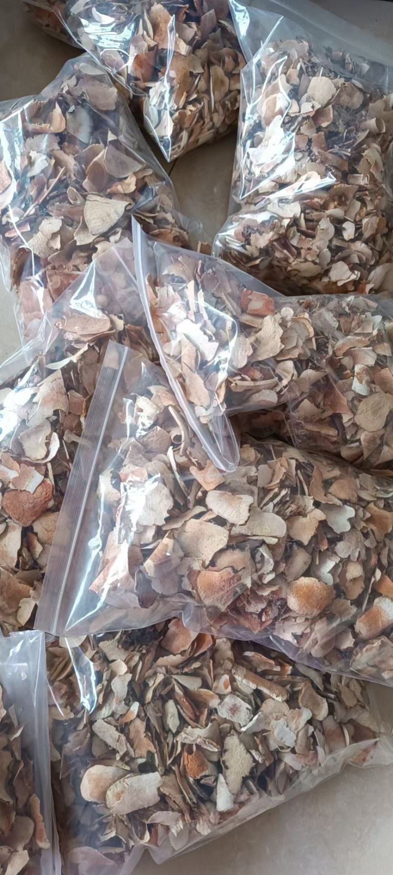 一手源产地粉质土茯苓干片，无硫足干